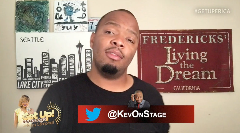 Kev On Stage