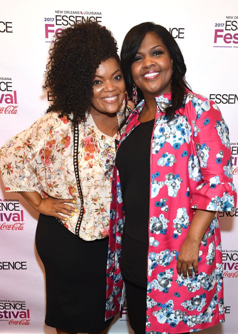 Yvette Nicole Brown & CeCe Winans At Essence Festival 2017