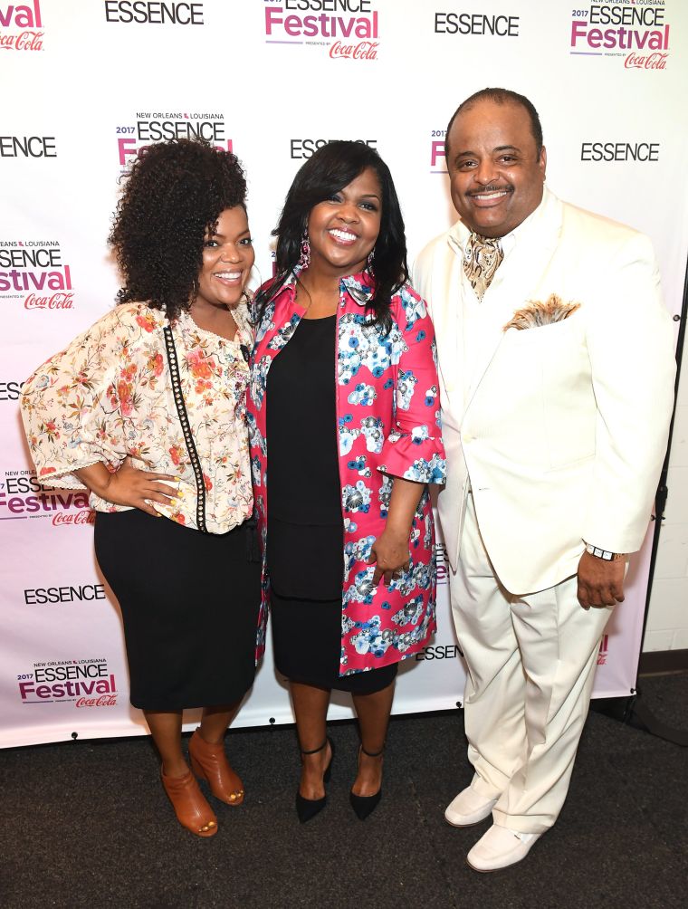 Yvette Nicole Brown, CeCe Winans & Roland Martin At Essence Festival 2017