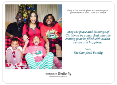 The Campbell Christmas Card