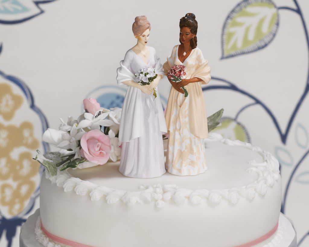 Gay Couple on Wedding Cake