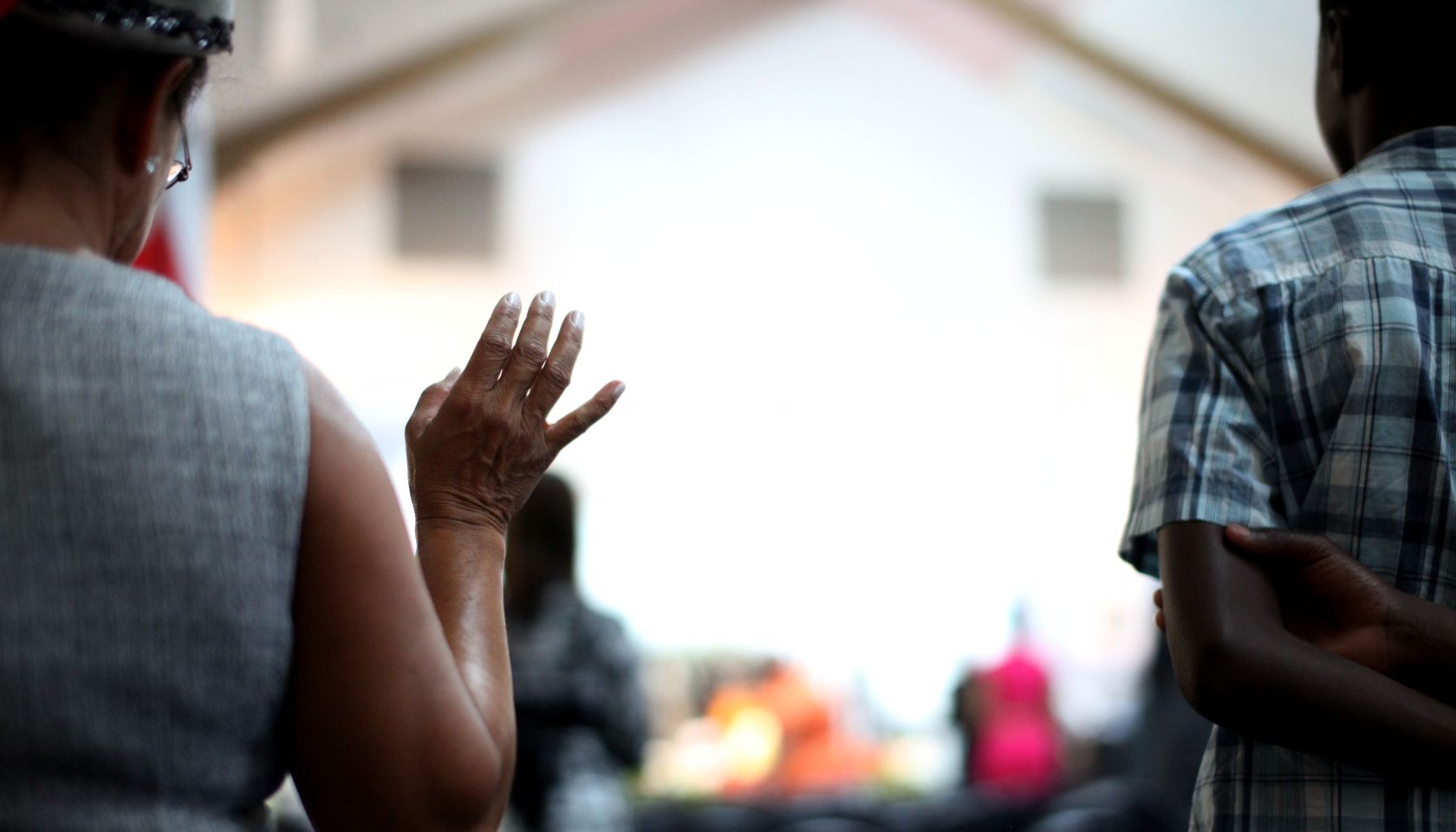 USA: Religion: Worshipers at Revival Church