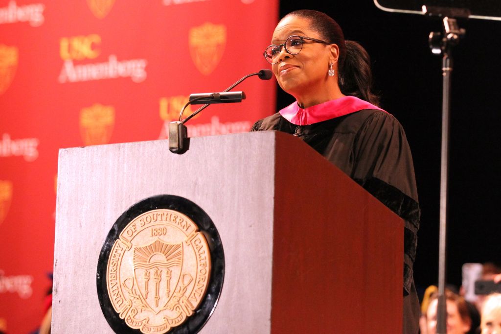 The USC Annenberg School For Communication And Journalism Celebrates Commencement With Keynote Address From Oprah Winfrey