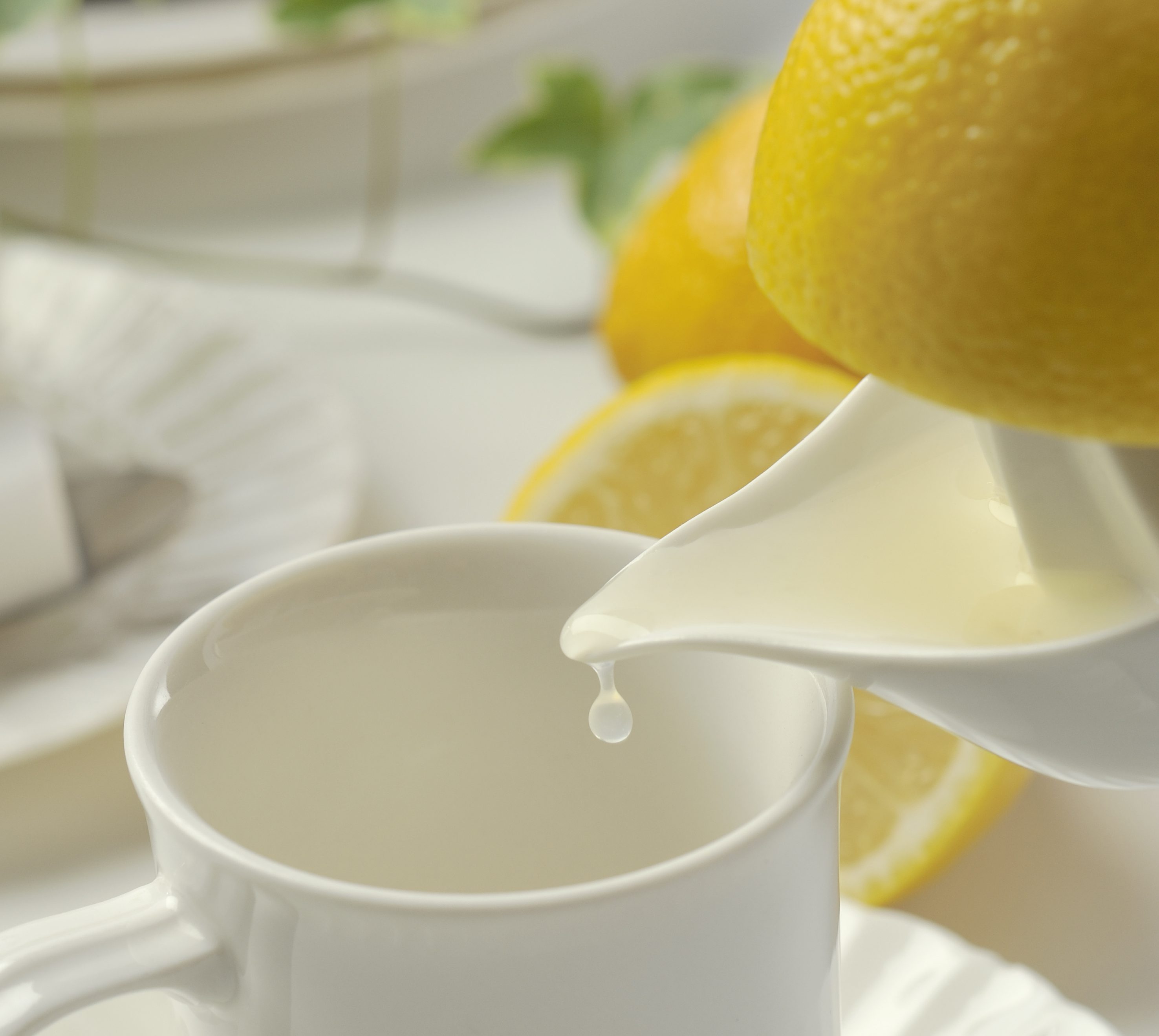 Squeezed lemon juice