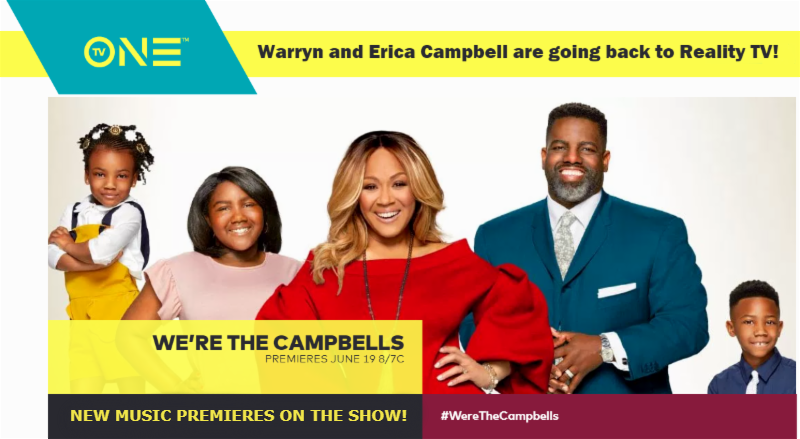 We're The Campbells Erica Campbell New Music