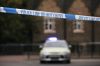 Cordons remain in place at the scene of a shooting in Haringey, north London, that left a man in his 20s fighting for his life in hospital
