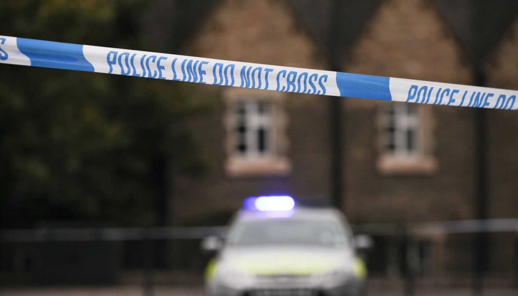 Cordons remain in place at the scene of a shooting in Haringey, north London, that left a man in his 20s fighting for his life in hospital