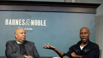 Rev Run And Tyrese Gibson Sign Copies Of Their Book 'Manology: Secrets of a Man's Mind Revealed'
