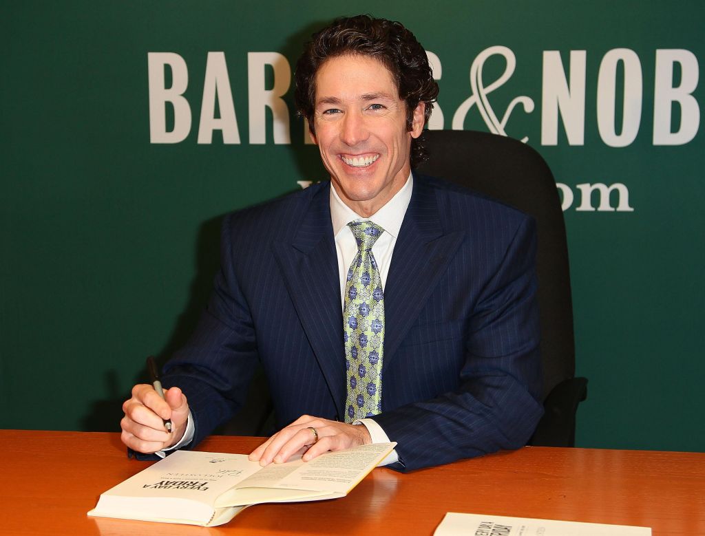 Joel Osteen Signs Copies Of 'Every Day A Friday: How To Be Happier 7 Days A Week'