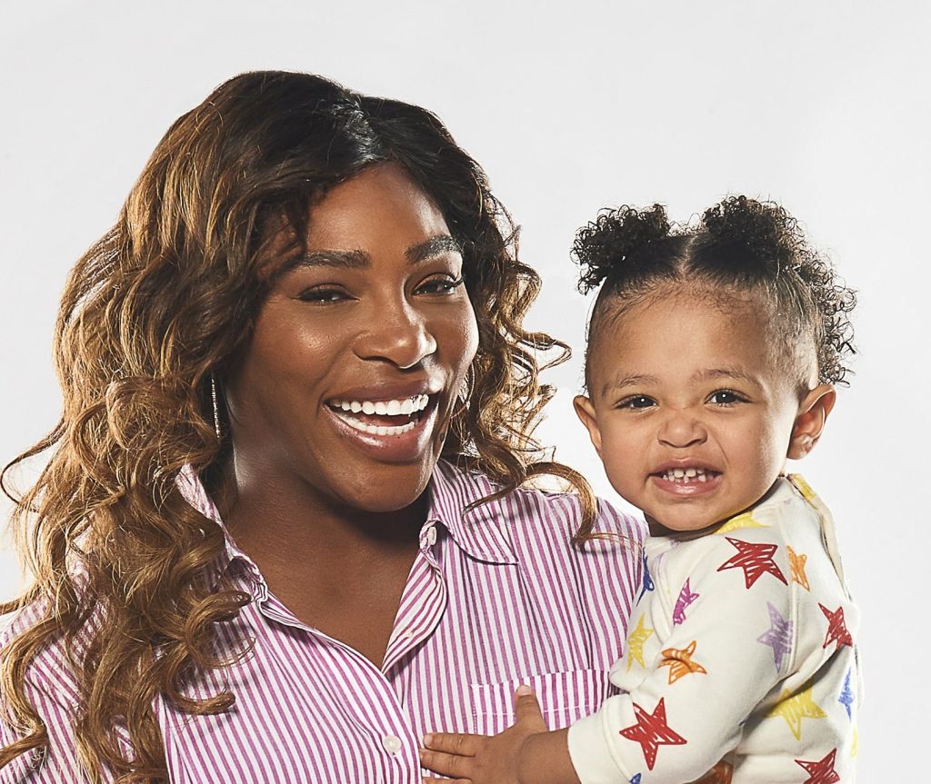 Serena Williams partners with Pampers