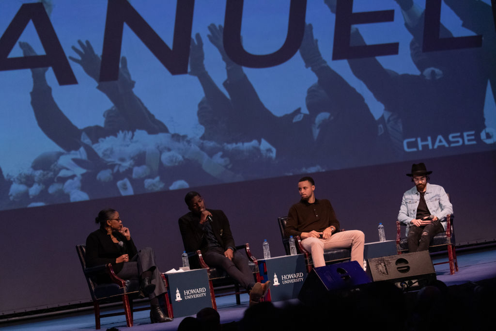 Stephen Curry Screens New Film Emanuel At Howard University