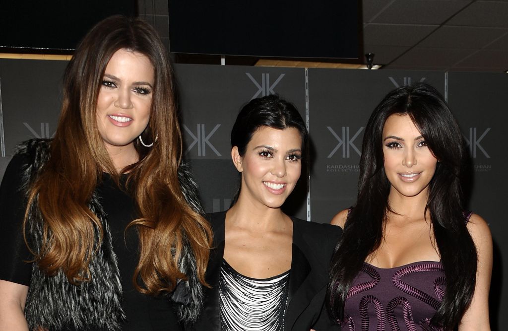 Kardashian Sisters Promote Their New Fashion Line 'Kardashian Kollection' At Sears