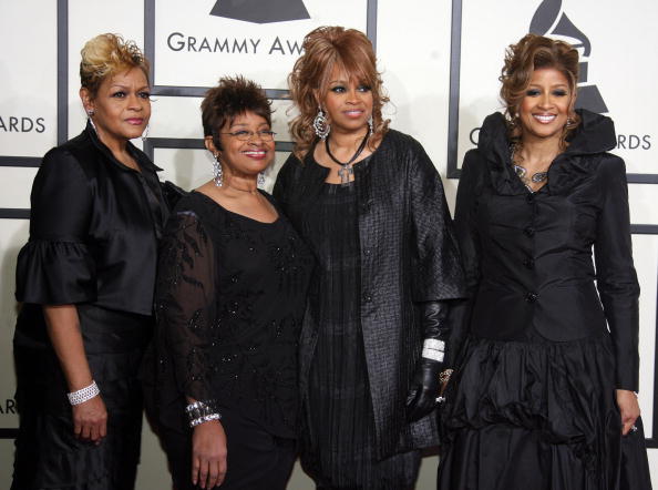 The Clark Sisters arrive at the 50th Gra