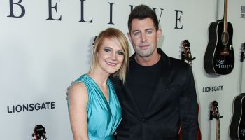 Adrienne Camp and Jeremy Camp arrive at the Los Angeles Premiere Of Lionsgate&apos;s &apos;I Still Believe&apos; he...