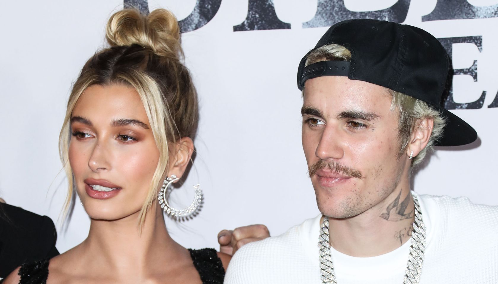 Hailey Rhode Baldwin Bieber and Justin Bieber arrive at the Los Angeles Premiere Of YouTube Originals' 'Justin Bieber: Seasons' held at the Regency Bruin Theatre on January 27, 2020 in Westwood, Los Angeles, California, United States.