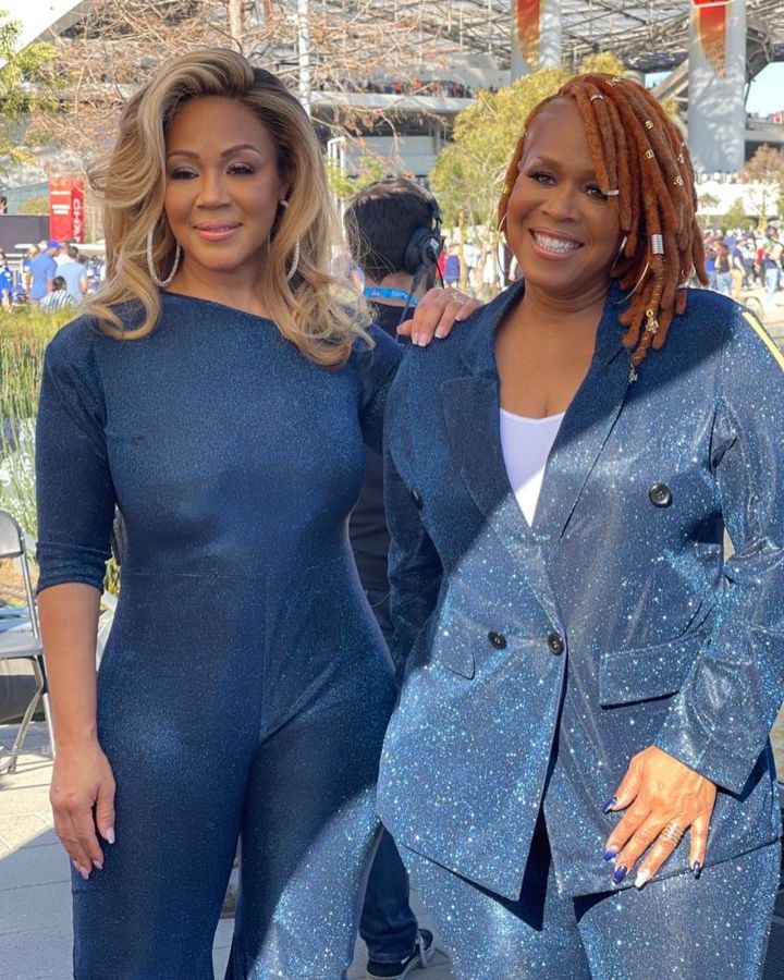 Mary Mary At Super Bowl LVI