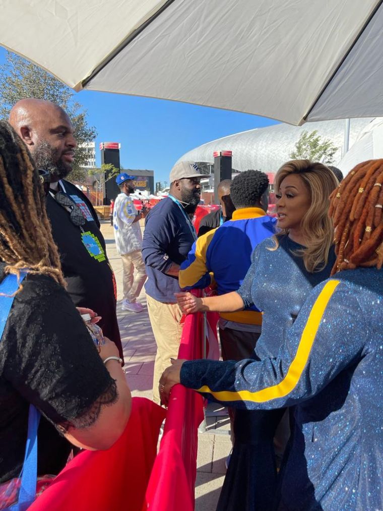 Mary Mary At Super Bowl LVI