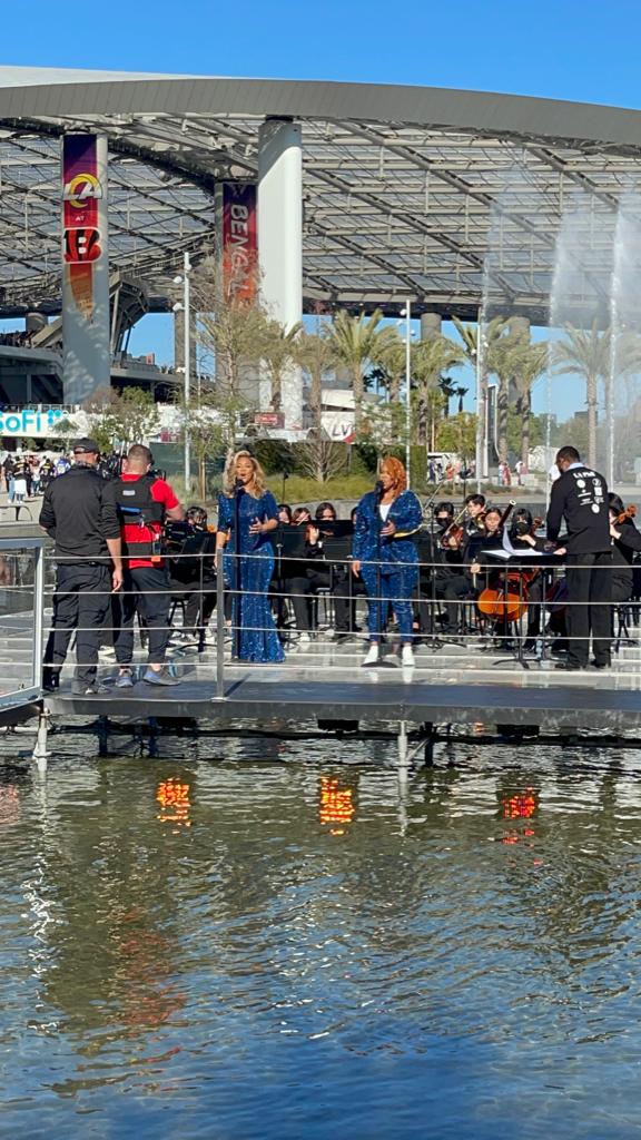 Mary Mary At Super Bowl LVI