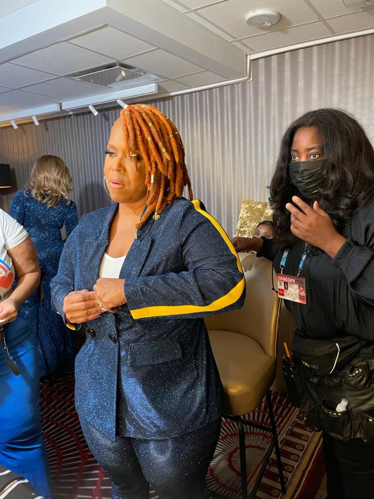 Mary Mary At Super Bowl LVI