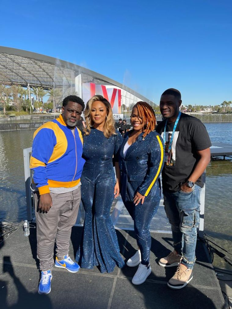 Mary Mary At Super Bowl LVI