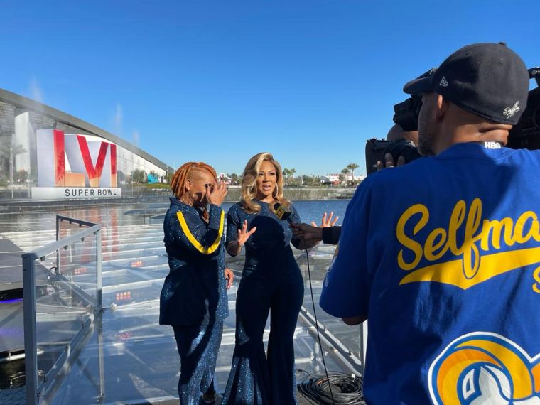 Mary Mary At Super Bowl LVI