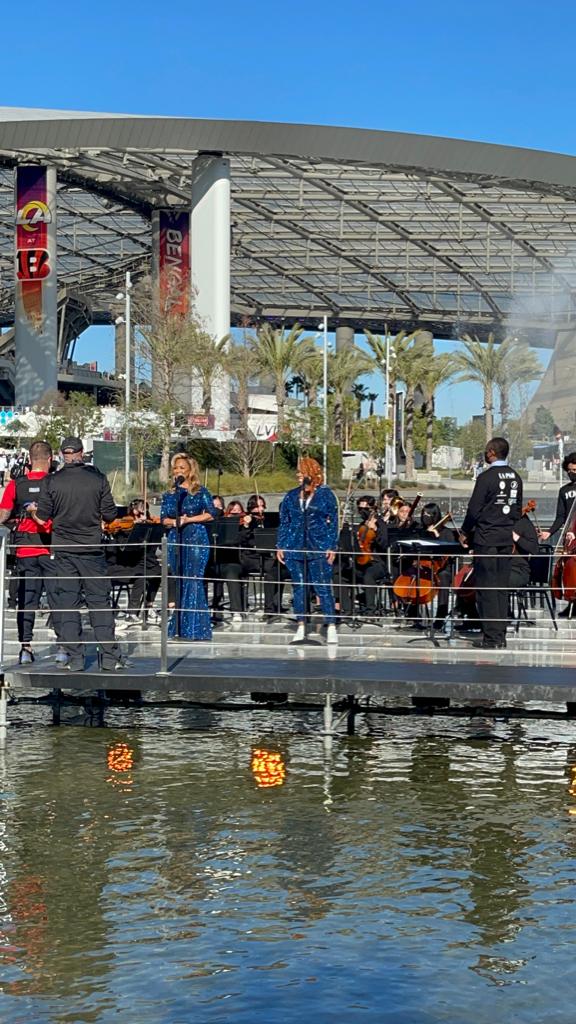 Mary Mary At Super Bowl LVI