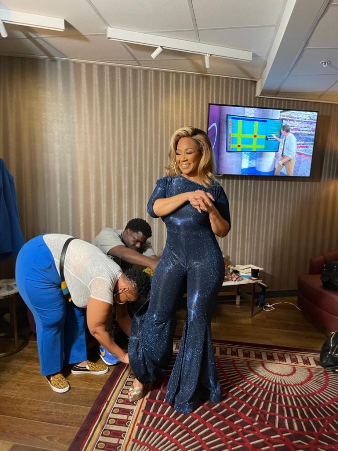 Mary Mary At Super Bowl LVI