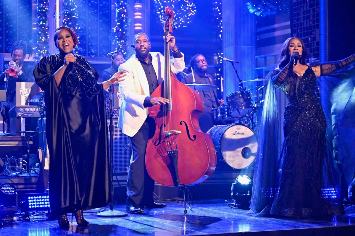 Mary Mary At The Tonight Show With Jimmy Fallon