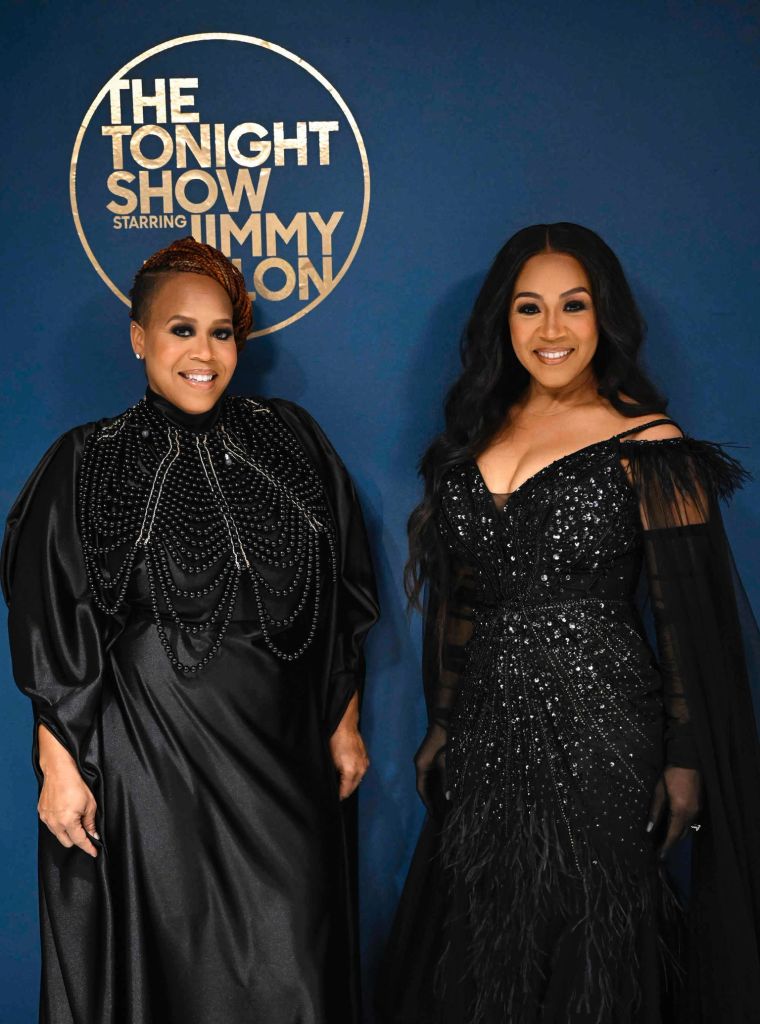 (L to R) Tina & Erica Campbell of Mary Mary