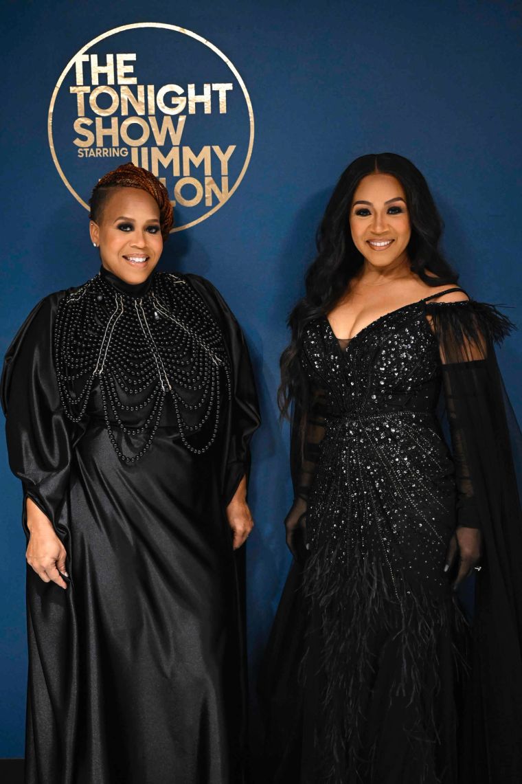 (L to R) Tina & Erica Campbell of Mary Mary