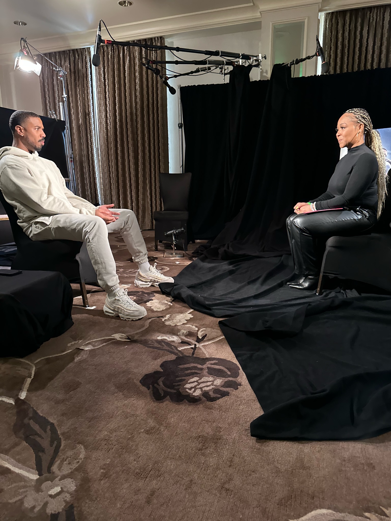 Erica Campbell Interviews The Stars Of Creed III