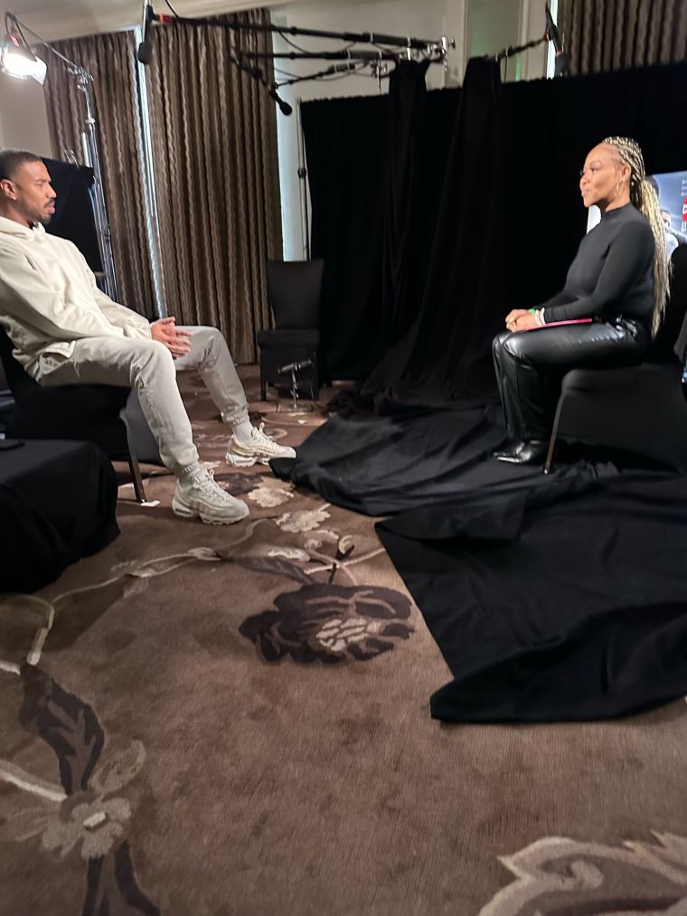 Erica Campbell Interviews The Stars Of 'Creed III'