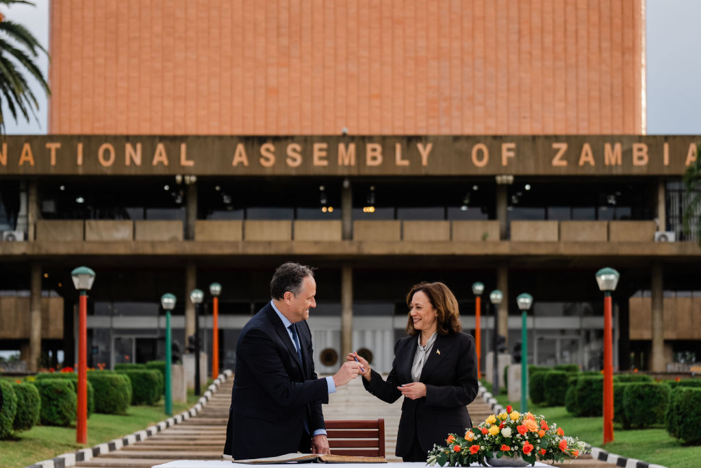 Vice President Kamala Harris Visits Lusaka, Zambia