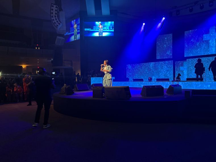 Get Up Erica Campbell Album Release Concert New Birth Missionary Church