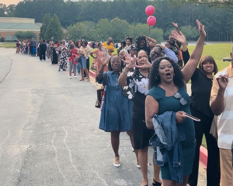 Get Up Erica Campbell Album Release Concert New Birth Missionary Church