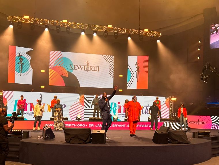 Get Up Erica Campbell Album Release Concert New Birth Missionary Church